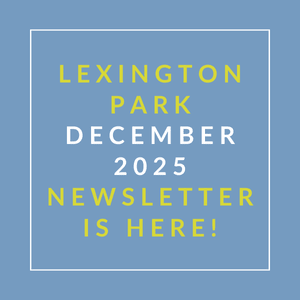 A newsletter for Lexington Park is available for December 2025.