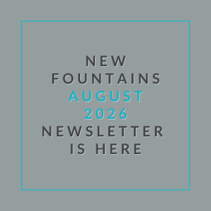 A graphic announcing the availability of a newsletter for August 2026.
