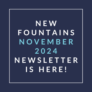 a white line on a blue background with the words new favourites november 22