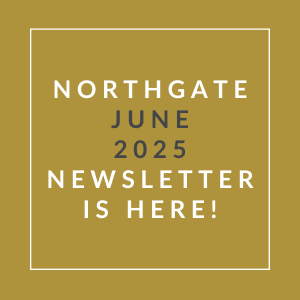 The image announces the availability of the Northgate June 2025 newsletter.