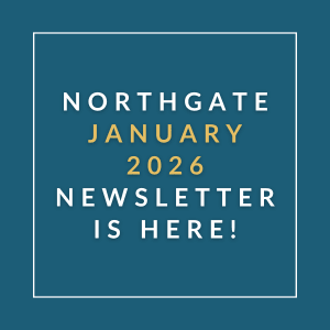 The image announces the availability of the Northgate January 2026 newsletter.