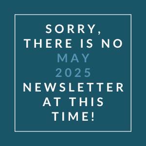 a navy blue background with the words pavilion lakes may 2024 newsletter is here