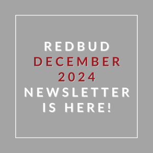 A newsletter for Redbud in December 2024 is available.