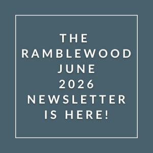 The image announces the availability of the Rumblewood June 2026 newsletter.
