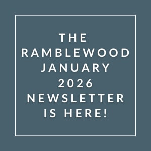The image announces the availability of the Rumblewood January 2026 newsletter.