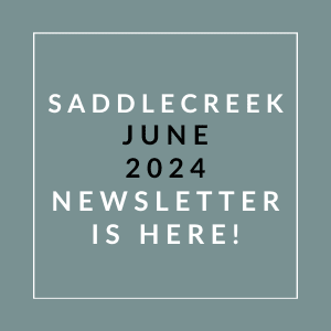 a blue background with white text and the date of the june 2020 newsletter