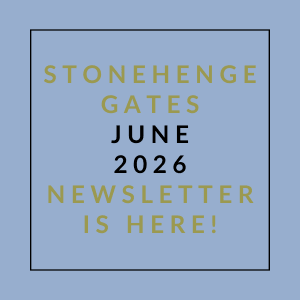 Stonehenge Gates newsletter for June 2026 is available.