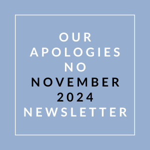 a white box with the textstone gates october 2024 newsletter is here