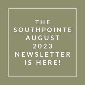 a picture of a newspaper with the words the southpointe august 23 newspaper is here