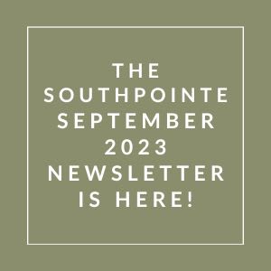 a photo of a sign that says the southport september 23 newsletter is here