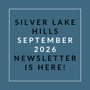 A newsletter for Silver Lake Hills is available for September 2026.