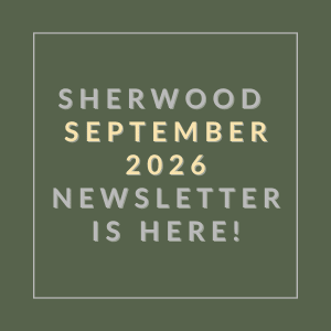 The image announces the release of the Sherwood September 2026 newsletter.