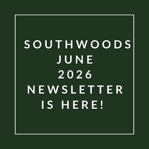 The image announces the availability of the Southwoods June 2026 newsletter.