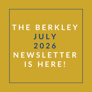 The image announces the availability of the Berkley July 2026 newsletter.