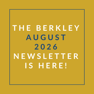 The image announces the availability of the Berkley August 2026 newsletter.