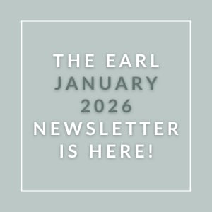 The image announces the availability of the Earl January 2026 newsletter.