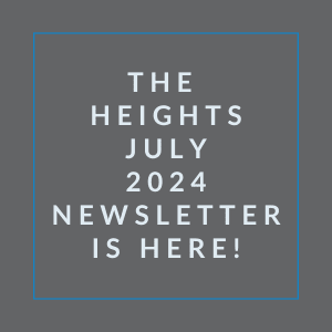 a blue rectangle with white text on a grey background