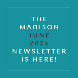 The image announces the availability of the Madison June 2026 newsletter.
