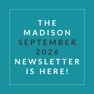The image announces the availability of the Madison September 2026 newsletter.