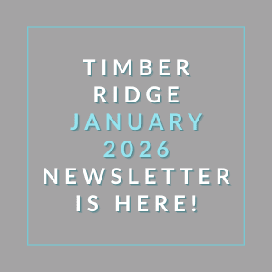 A newsletter for Timber Ridge in January 2026 is available.