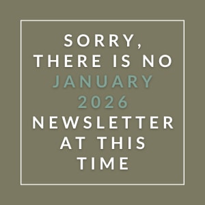 A message stating there is no January 2026 newsletter at this time.