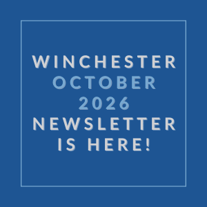 The image announces the Winchester October 2026 newsletter.