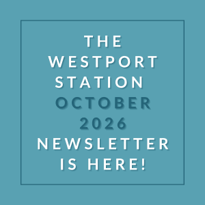 The image announces the release of the Westport Station October 2026 newsletter.