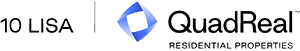 A blue diamond shape is in the center of a black background with some text.