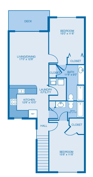 Lark 2nd Floor Lark 2nd Floor at Oak Hill Apartments and Townhomes, Rensselaer, NY