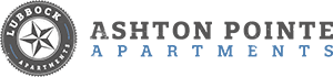 The image is of a logo for Ashton Pointe Apartments.