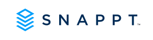 The image features a logo with the text "SNAPPT" in blue letters.