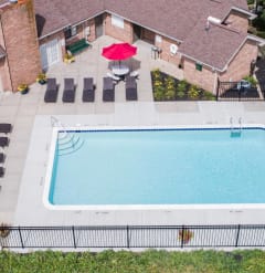skyview of pool