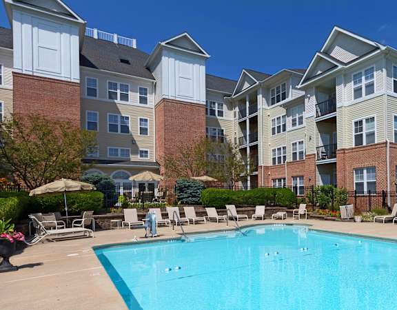 Avenel at Montgomery Square resort-style pool