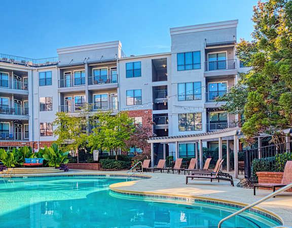 Perimeter Gardens - Resort-style swimming pool with sundeck 