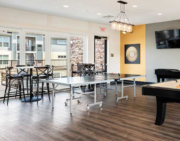 The Haven at Shoal Creek game room