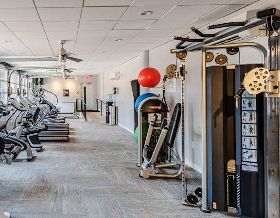 Hayes House fitness center