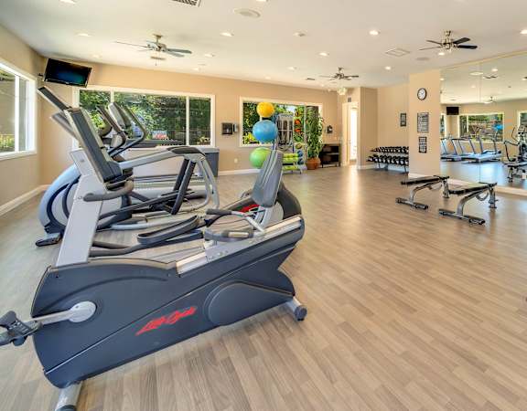 Preserve at Blue Ravine Apartments fitness center