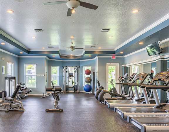 Versant Place Apartments fitness center