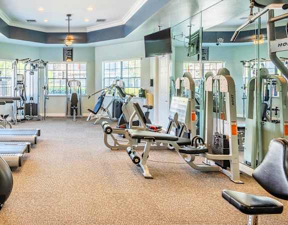 Delano Apartments fitness center