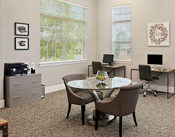 The Fairways at Corbin Park resident business center