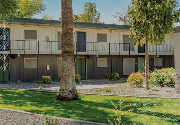 SITE Scottsdale Apartments Landscaping and Apartment Home Exteriors