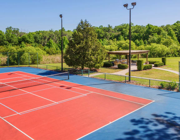 Delano Apartments tennis courts