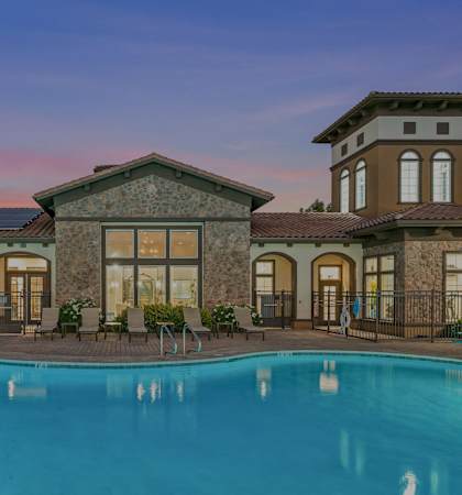 Resort-style swimming pool - Foothills at Old Town Apartments