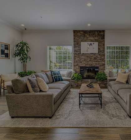 The Commons Apartments clubhouse interior