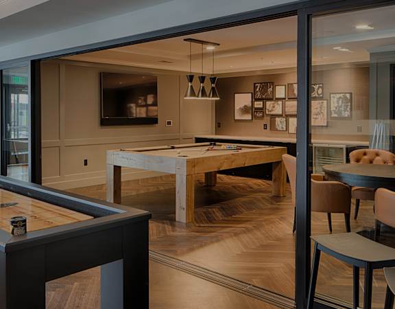Resident clubhouse gameroom - Onyx Edina