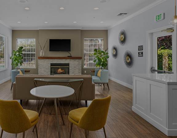 Spacious units with gas fireplaces - Willow Springs Apartments