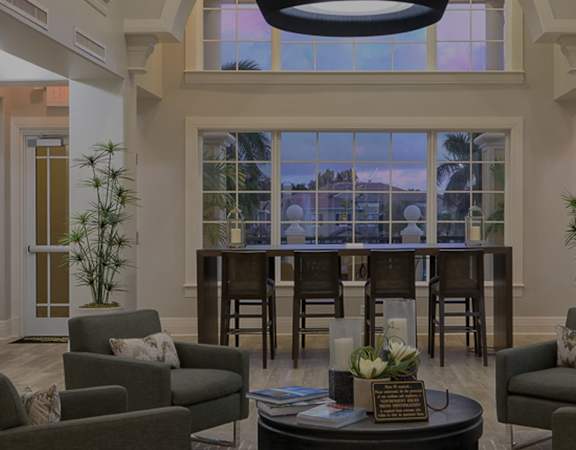 Hamptons on Heron Bay clubhouse interior