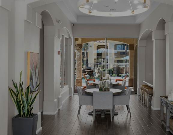 Social areas in the clubhouse - Arrowhead Landing Apartments