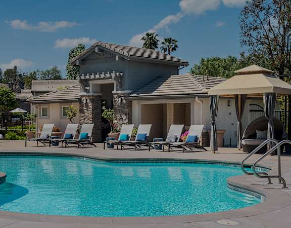 The Cascades Apartments pool area