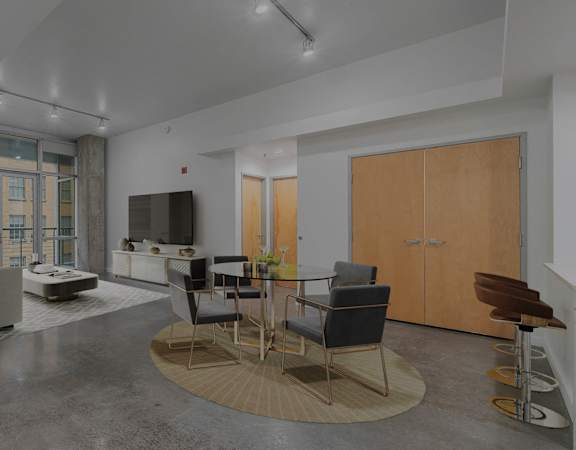 Spacious open concept floor plans - Main 3 Downtown